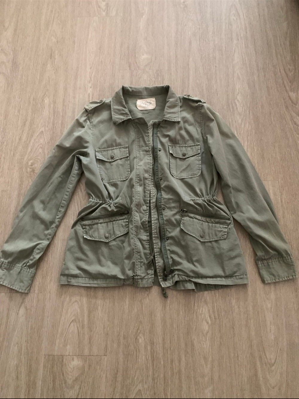 Velvet by Graham & Spencer Olive Utility Jacket